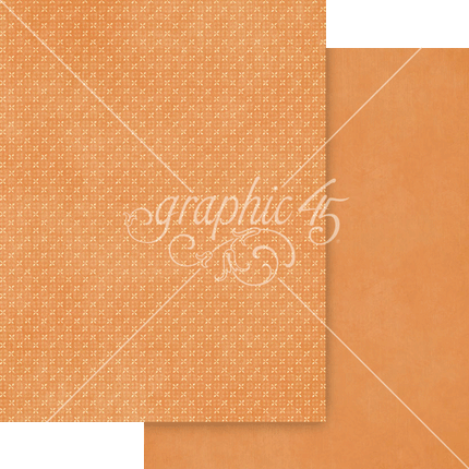 Graphic 45 - Scenic Route - 8.5x11 Patterns & Solids Pack