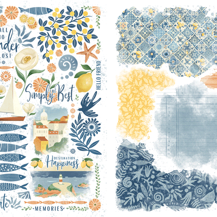 Graphic 45 - Scenic Route - Rub-On Transfers