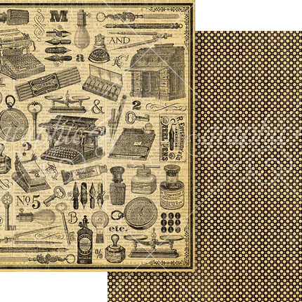 Graphic 45 - Typography — 12x12 Keepsake Edition