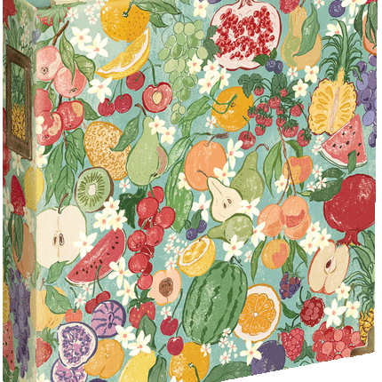 Graphic 45 - Staples - Fruit & Floral Binder Album with Pocket Pages