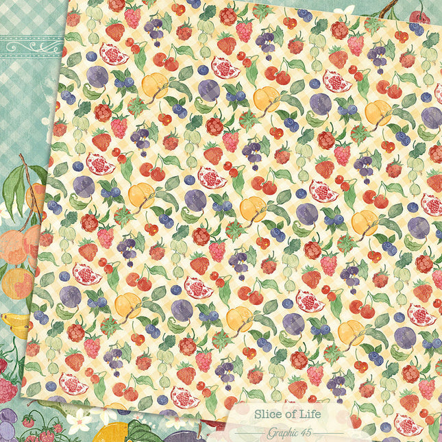 Graphic 45 - Slice of Life - Wild & Wonderful Layout