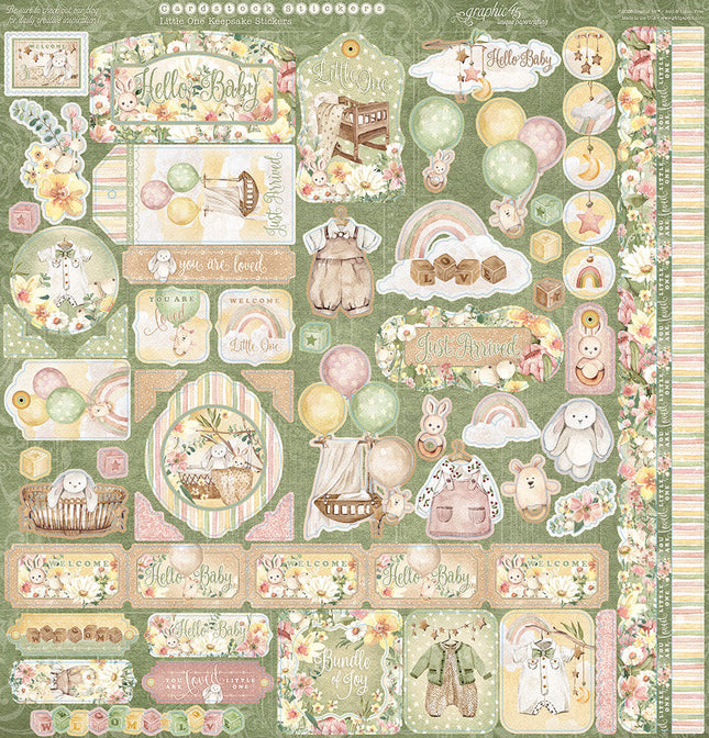 Graphic 45 - Little One — Keepsake Kit with Exclusive Metal Die-Set