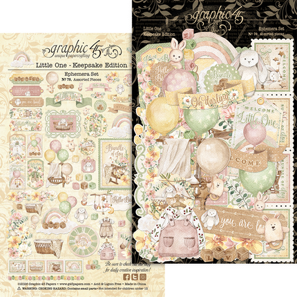 Graphic 45 - Little One — Keepsake Kit with Exclusive Metal Die-Set
