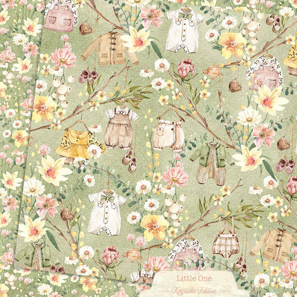 Graphic 45 - Little One — Keepsake Kit with Exclusive Metal Die-Set
