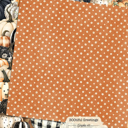 Graphic 45 - Bootiful Greetings - Pumpkins & Polkadots
