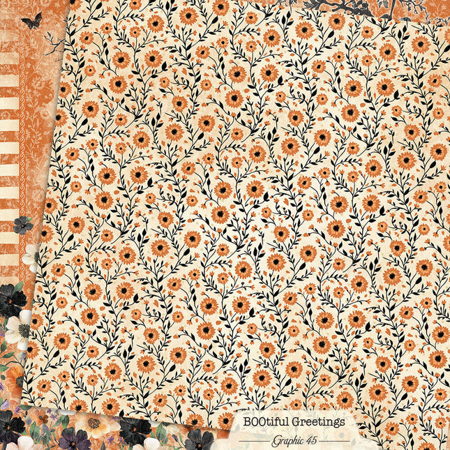 Graphic 45 - Bootiful Greetings - Bewitching Layout