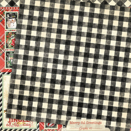 Graphic 45 - Merry-ful Greetings - Signature Cut-apart