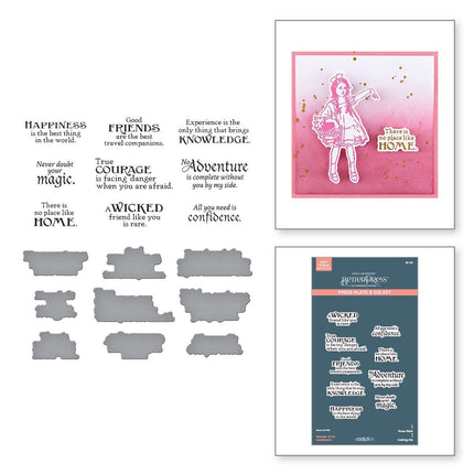 Spellbinders BetterPress Press Plate & Die Set - Wonder Of Oz