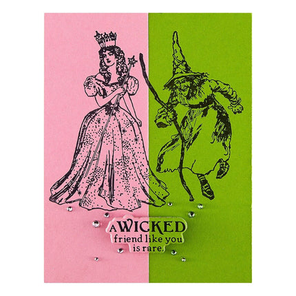 Spellbinders BetterPress Press Plate & Die Set - Dorothy & The Witches, Wonder Of Oz