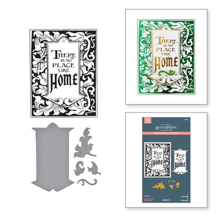 Spellbinders BetterPress Press Plate & Die Set - Tag & Frame, Wonder Of Oz