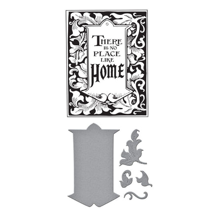 Spellbinders BetterPress Press Plate & Die Set - Tag & Frame, Wonder Of Oz