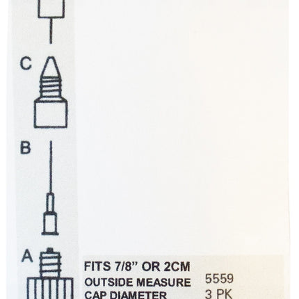 Fineline Applicators - Fineline 18 Gauge 1" Applicator Tip 3/Pkg