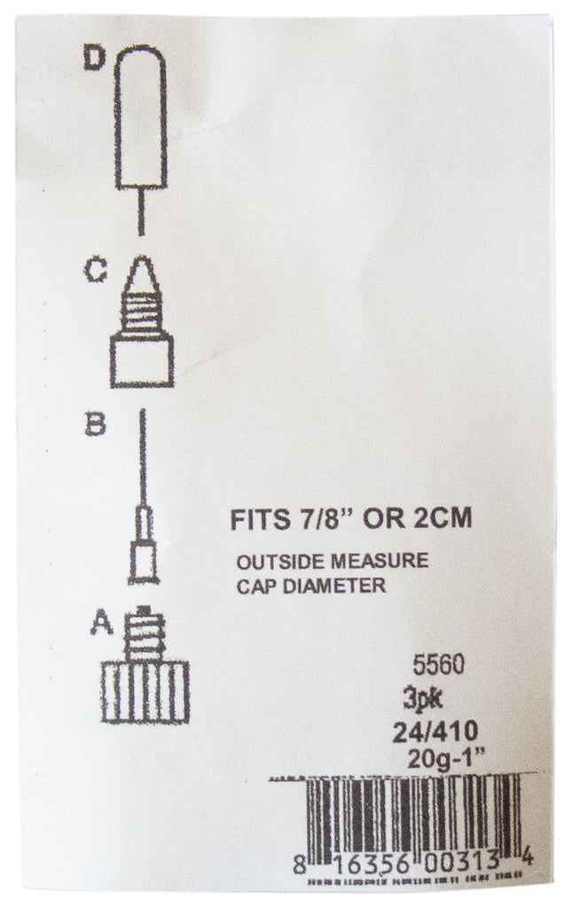 Fineline Applicators - Fineline 20 Gauge 1" Applicator Tip 3/Pkg