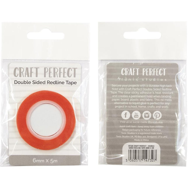 Craft Perfect - Red Line Tape 1/4"x16'
