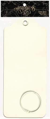 Graphic 45 - Staples - Large Tags - Ivory