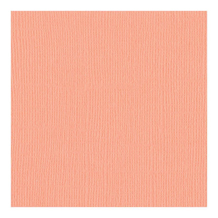 Bazzill Mono - 12X12 Cardstock - Coral Cream