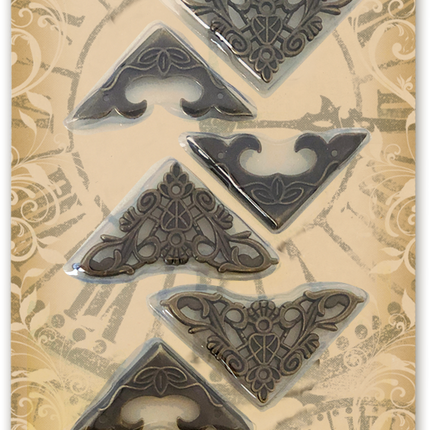 Graphic 45 - Staples - Ornate Metal Corners