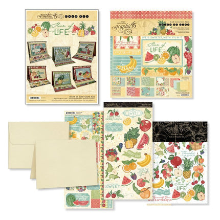 Graphic 45 - Card Kit - Slice of Life