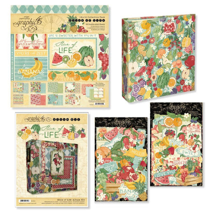 Graphic 45 - Album Kit - Slice of Life
