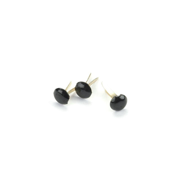 Creative Impressions - Black Mini Round Fasteners 3mm (100)