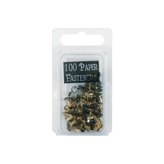 Creative Impressions - Black Mini Round Fasteners 3mm (100)