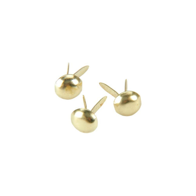 Creative Impressions - Gold Mini Round Fasteners 3mm (100)
