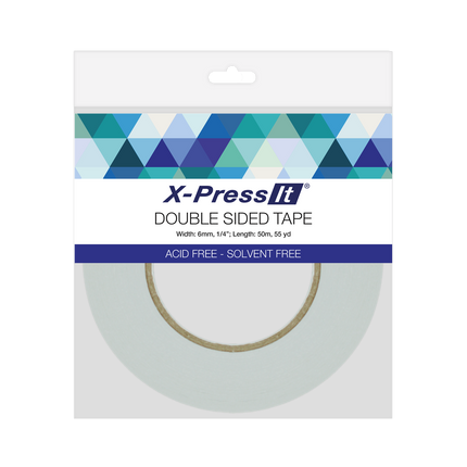 X-press It Double Sided Tape - 6mmx50m