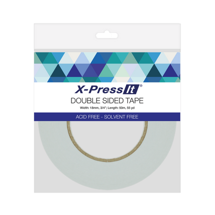 X-press It Double Sided Tape - 18mmx50m