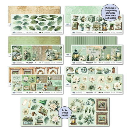 3Quarter Designs - Sage Candlelight - 12x12 Collection