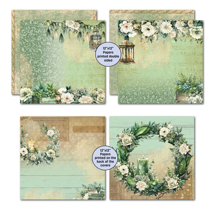 3Quarter Designs - Sage Candlelight - 12x12 Collection