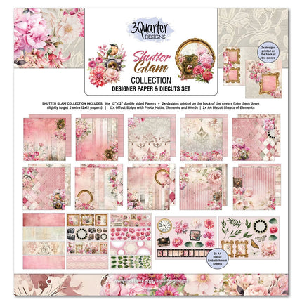 3Quarter Designs - Shutter Glam - 12x12 Collection
