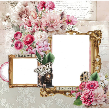 3Quarter Designs - Shutter Glam - 12x12 Collection
