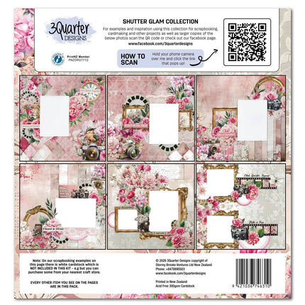 3Quarter Designs - Shutter Glam - 12x12 Collection