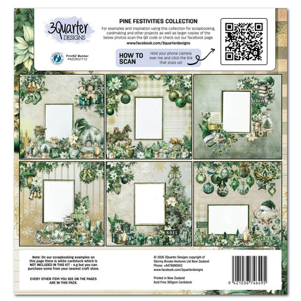3Quarter Designs - Pine Festivities - 12x12 Collection