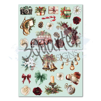 3Quarter Designs - Silent Night - 8x8 Pack