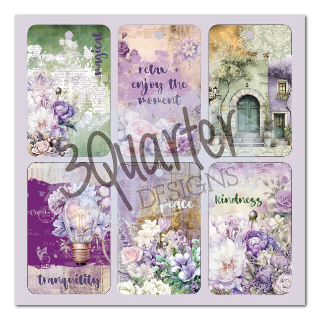 3Quarter Designs - Violet Dreams - 8x8 Pack