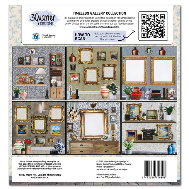 3Quarter Designs - Timeless Gallery - 12x12 Collection