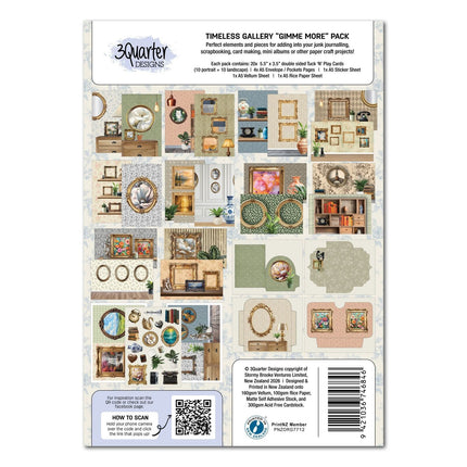 3Quarter Designs - Timeless Gallery - Gimme More Pack