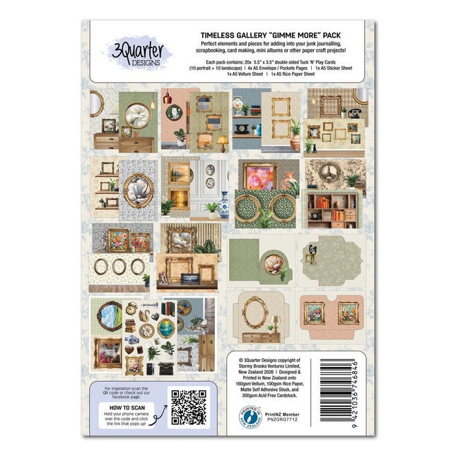3Quarter Designs - Timeless Gallery - Gimme More Pack