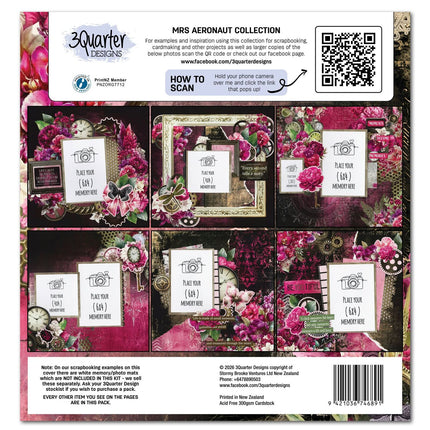 3Quarter Designs - Mrs Aeronaut - 12x12 Collection