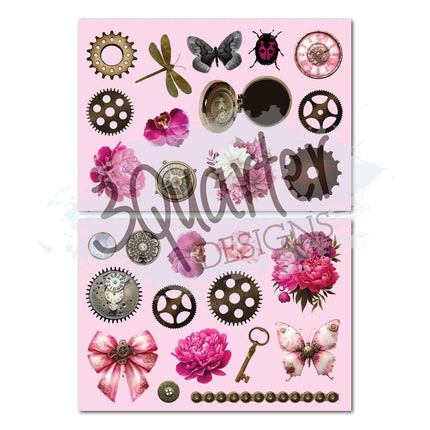 3Quarter Designs - Mrs Aeronaut - 8x8 Pack