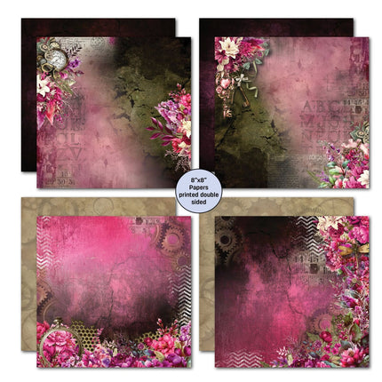 3Quarter Designs - Mrs Aeronaut - 8x8 Pack