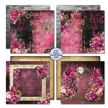 3Quarter Designs - Mrs Aeronaut - 8x8 Pack