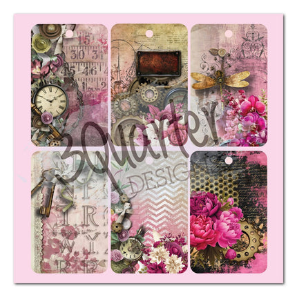 3Quarter Designs - Mrs Aeronaut - 8x8 Pack