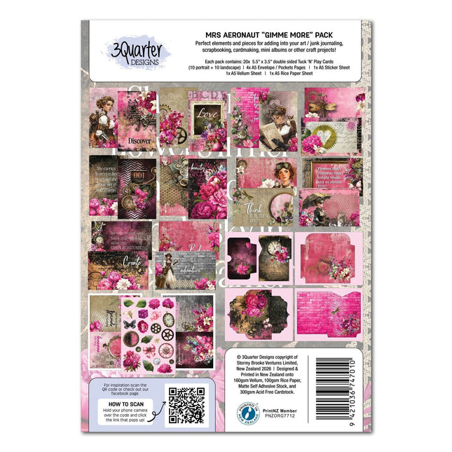 3Quarter Designs - Mrs Aeronaut - Gimme More Pack