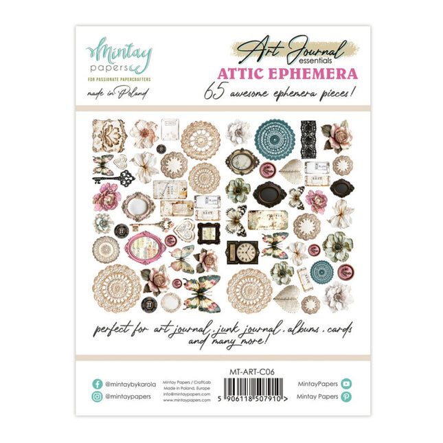 Mintay - Art Journal Essentials - Attic Ephemera