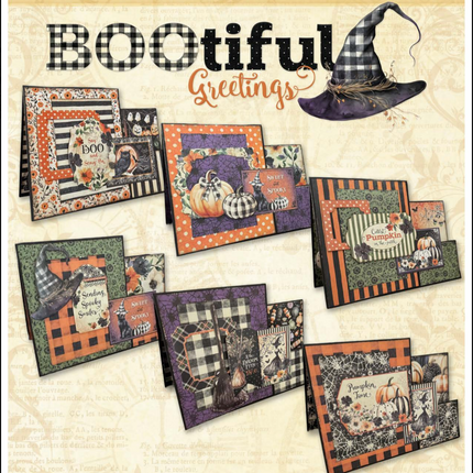 Graphic 45 - Card Kit - BOOtiful Greetings