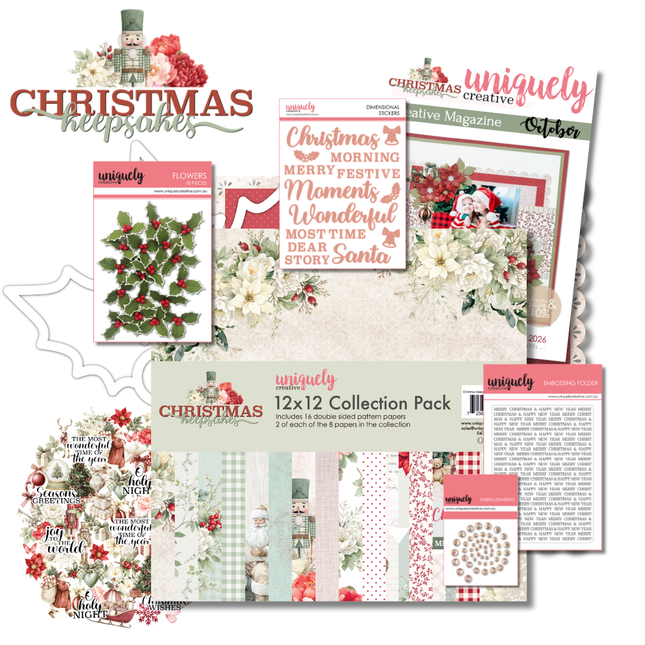 Uniquely Creative - Christmas Keepsakes - Creative Kit