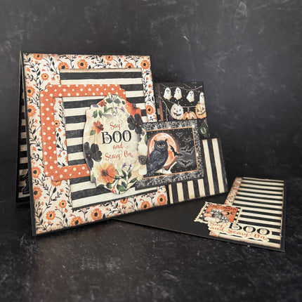 Graphic 45 - Card Kit - BOOtiful Greetings