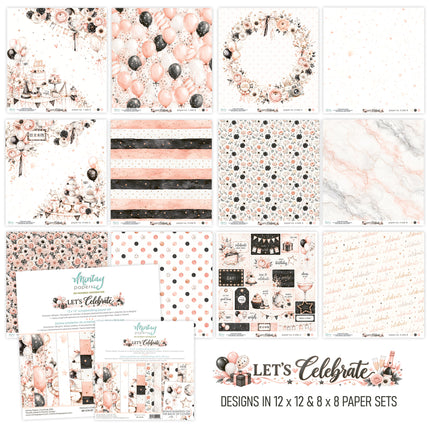 Mintay - Let's Celebrate - 12x12 Paper Set